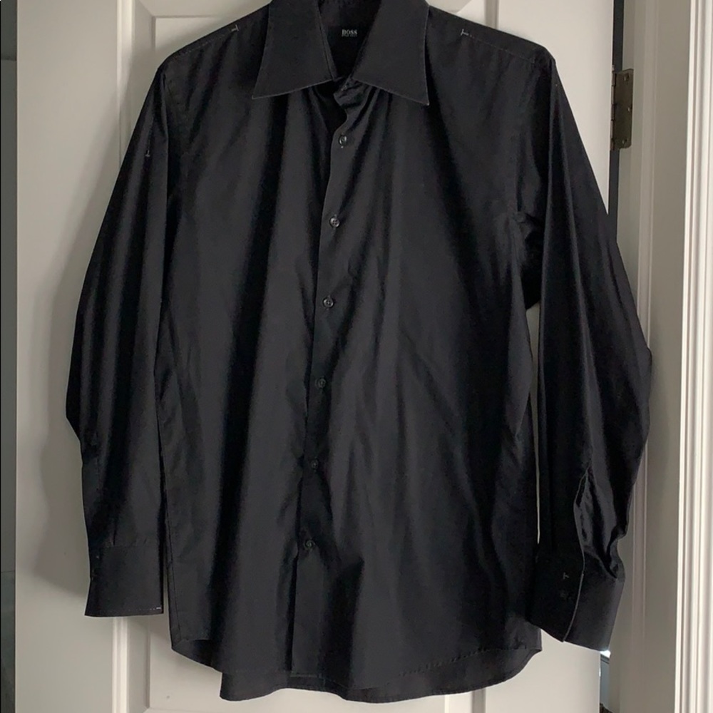 Hugo Boss - Black Button Down Shirt 42/16.5